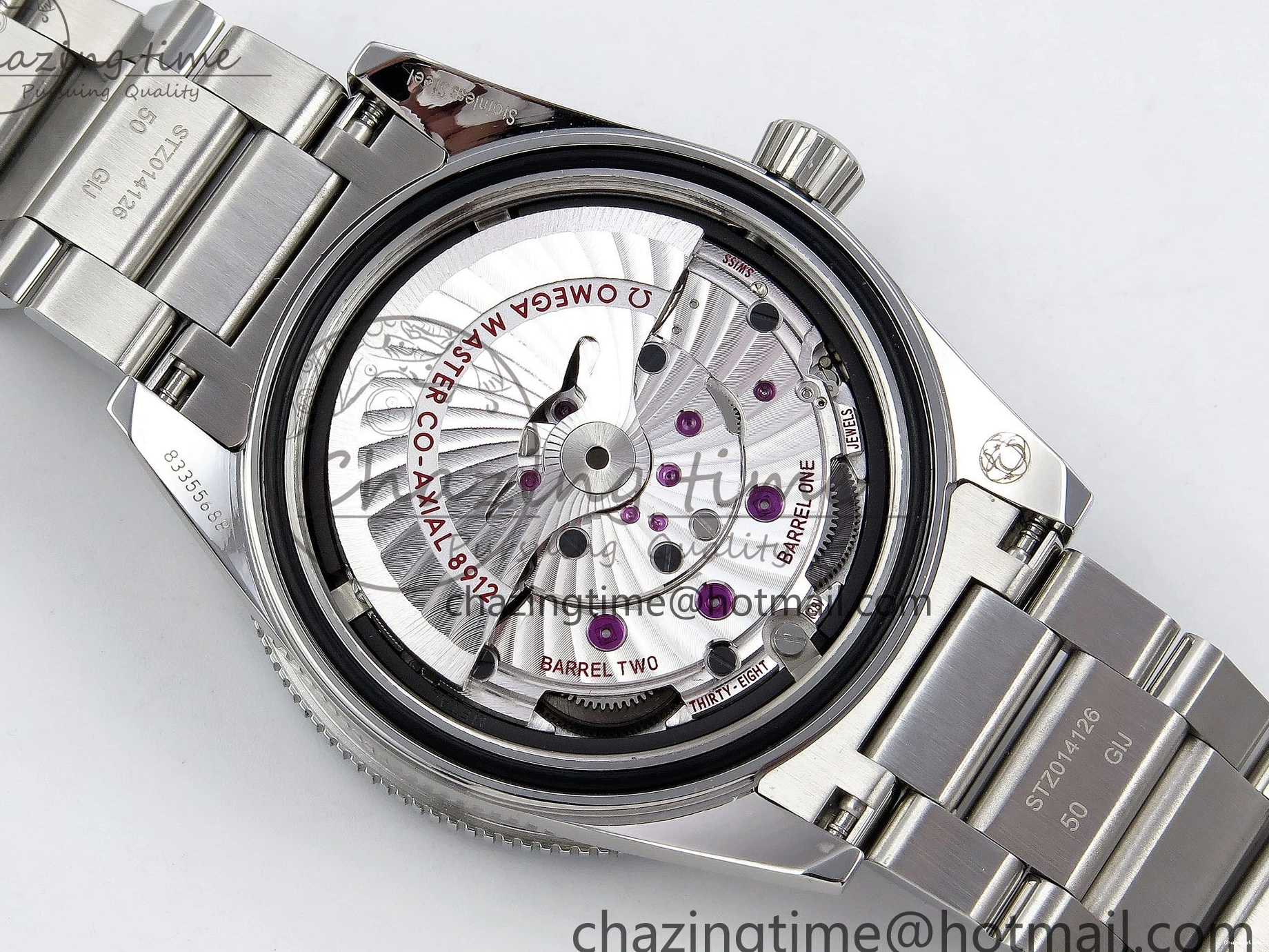 0308 Seamaster 300 Heritage VSF 1:1 Best Edition Blue Dial on SS Bracelet A8912 Super Clone Packable 7716